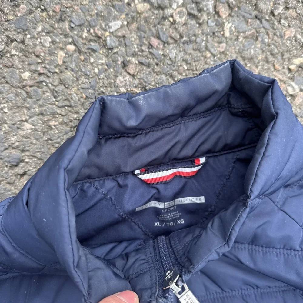 Tommy Hilfiger Packable Lightweight Puffer Vest Mens XL‎ SPORT